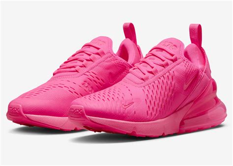 nike pink 270 sneakers